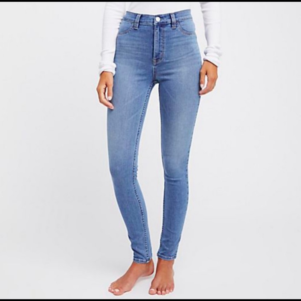 Free People Long & Lean Jegging